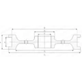Колесо крановое К2Р-400х100 ГОСТ 28648-90